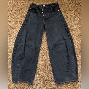 Citizens Of Humanity Black Barrel Jeans
